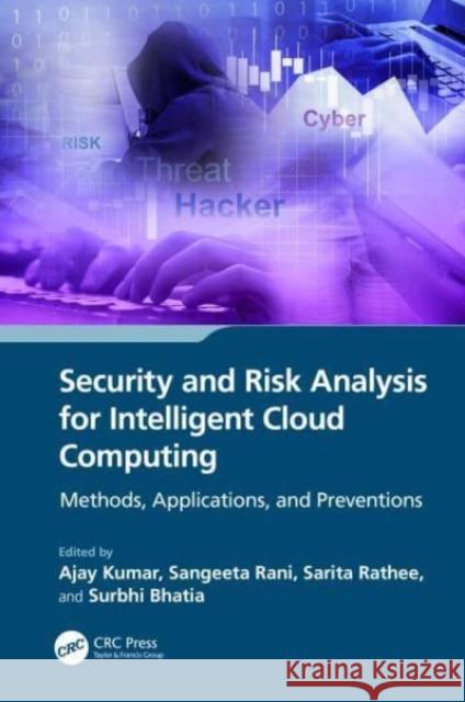 Security and Risk Analysis for Intelligent Cloud Computing  9781032360300 Taylor & Francis Ltd