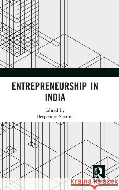 Entrepreneurship in India  9781032378589 Taylor & Francis Ltd