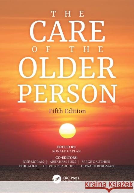 The Care of the Older Person  9781032383170 Taylor & Francis Ltd
