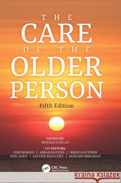 The Care of the Older Person  9781032383187 Taylor & Francis Ltd