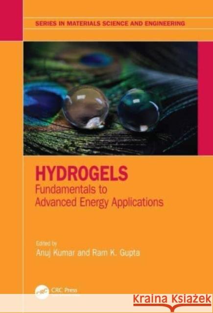 Hydrogels: Fundamentals to Advanced Energy Applications Anuj Kumar Ram Gupta 9781032385129 Taylor & Francis Ltd
