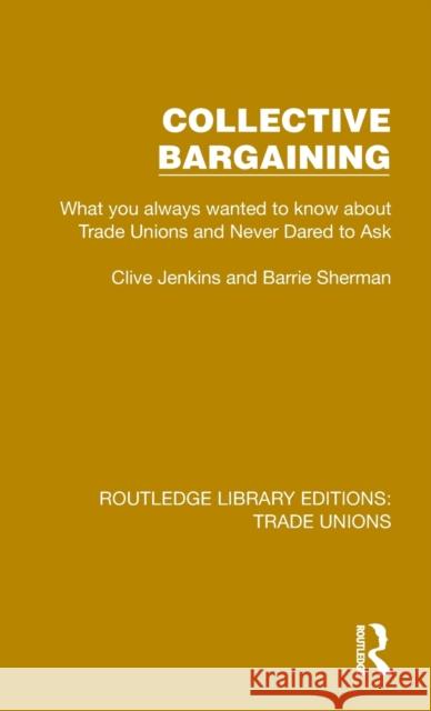 Collective Bargaining Barrie Sherman 9781032393353 Taylor & Francis Ltd