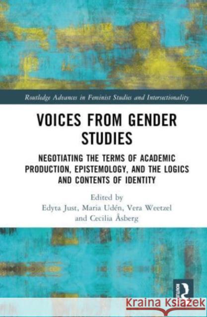 Voices from Gender Studies  9781032415826 Taylor & Francis Ltd