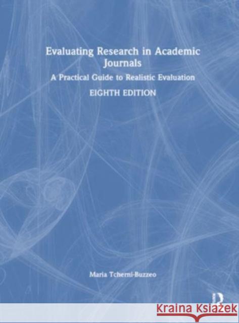 Evaluating Research in Academic Journals Fred Pyrczak 9781032424088 Taylor & Francis Ltd