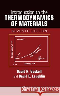 Introduction to the Thermodynamics of Materials David R. Gaskell David E. Laughlin 9781032450995 CRC Press