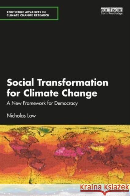 Social Transformation for Climate Change Nicholas Low 9781032465319 Taylor & Francis Ltd