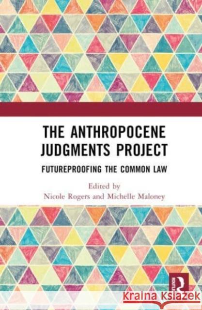 The Anthropocene Judgments Project  9781032485409 Taylor & Francis Ltd
