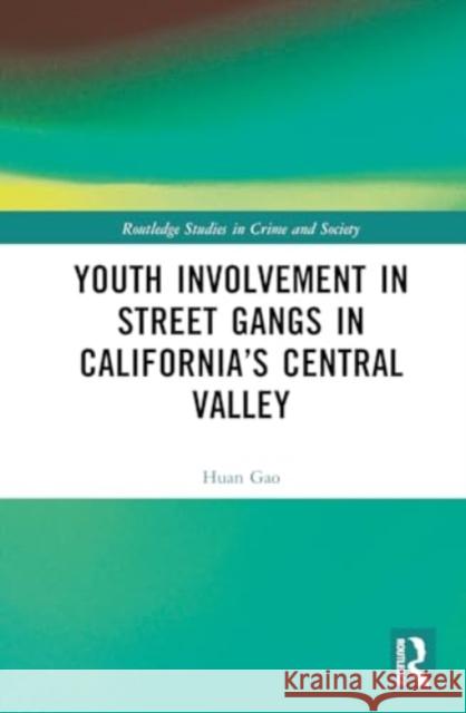 Youth Involvement in Street Gangs in California's Central Valley Huan Gao 9781032488721 Routledge