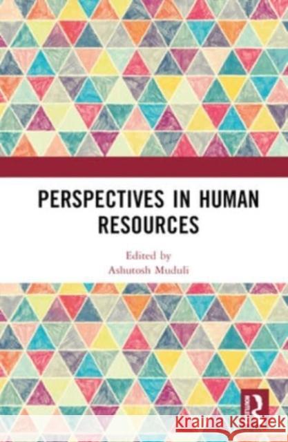 Perspectives in Human Resources  9781032492858 Taylor & Francis Ltd