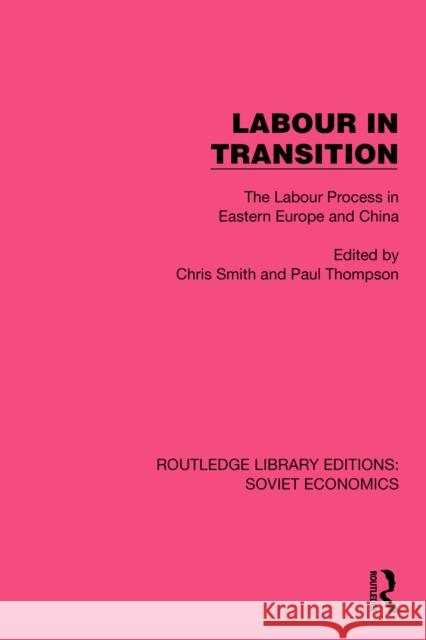 Labour in Transition  9781032493749 Taylor & Francis Ltd
