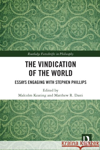 The Vindication of the World  9781032513430 Taylor & Francis Ltd