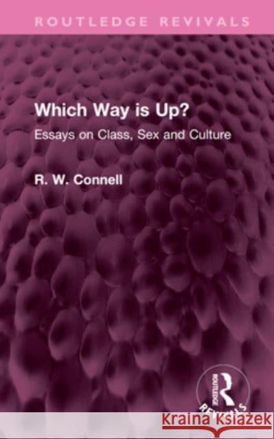 Which Way Is Up?: Essays on Class, Sex and Culture R. W. Connell 9781032527185 Routledge