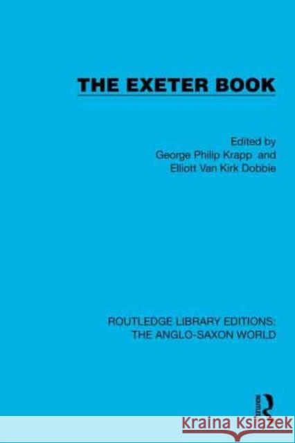 The Exeter Book  9781032540887 Taylor & Francis Ltd