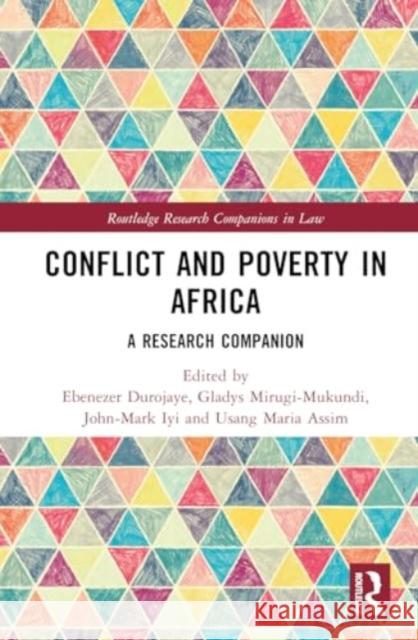 Conflict and Poverty in Africa  9781032545554 