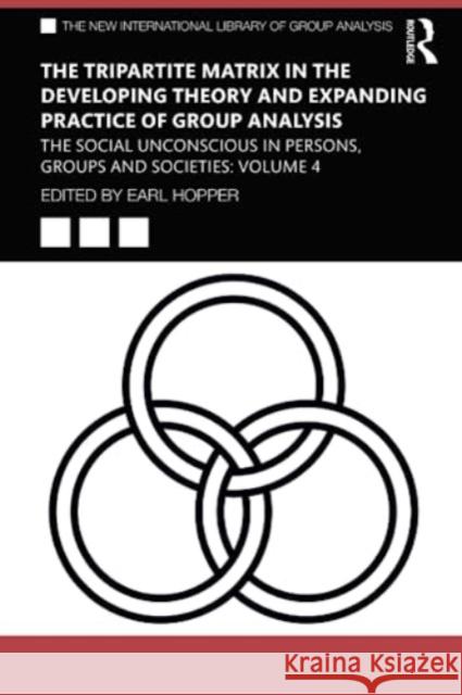 The Tripartite Matrix in the Developing Theory and Expanding Practice of Group Analysis  9781032546384 Taylor & Francis Ltd