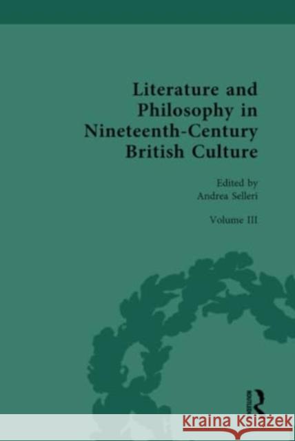 Literature and Philosophy in Nineteenth Century British Culture  9781032548685 Taylor & Francis Ltd