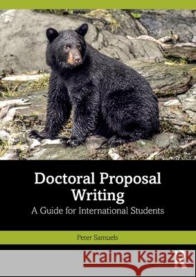 Doctoral Proposal Writing Peter Samuels 9781032561936 Taylor & Francis Ltd