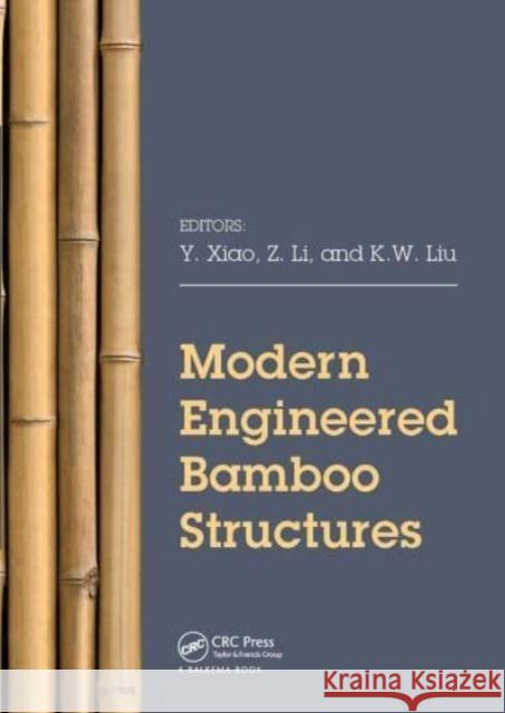 Modern Engineered Bamboo Structures  9781032570594 CRC Press