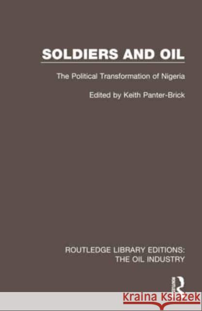 Soldiers and Oil  9781032571669 Taylor & Francis Ltd