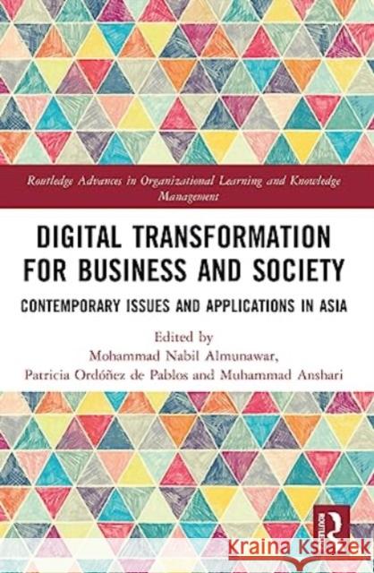 Digital Transformation for Business and Society  9781032578590 Taylor & Francis Ltd