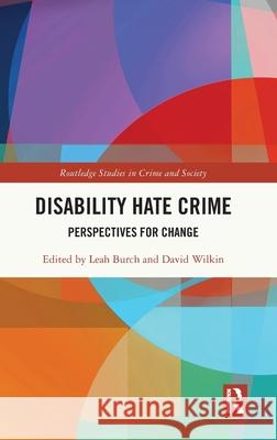 Disability Hate Crime  9781032579795 Taylor & Francis Ltd