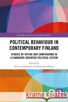 Political Behaviour in Contemporary Finland  9781032589534 Taylor & Francis Ltd