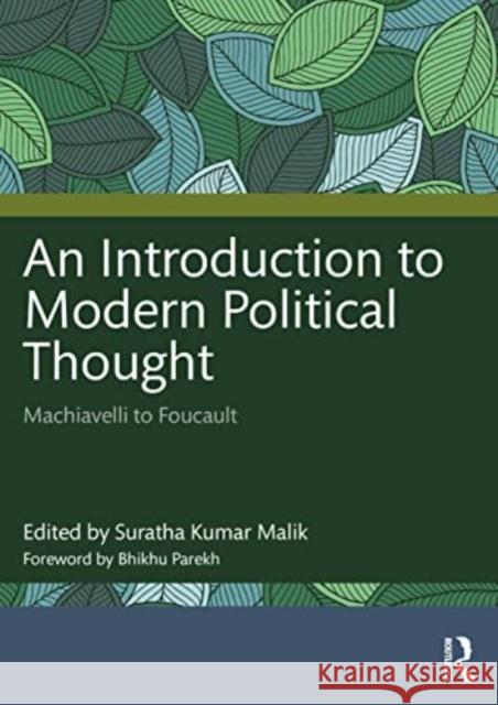 An Introduction to Modern Political Thought  9781032599427 Taylor & Francis Ltd