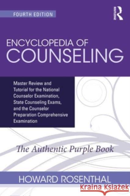Encyclopedia of Counseling Package Howard (St. Louis Community College-Florissant Valley, Missouri, USA) Rosenthal 9781032602912
