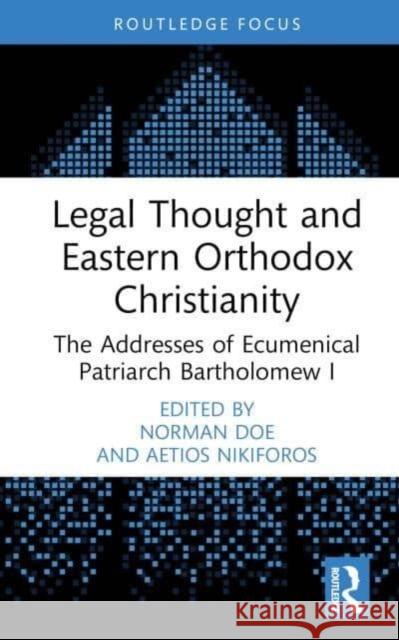 Legal Thought and Eastern Orthodox Christianity  9781032610375 Taylor & Francis Ltd