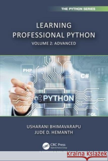 Learning Professional Python Jude D. (Karunya University, India) Hemanth 9781032611709 Taylor & Francis Ltd