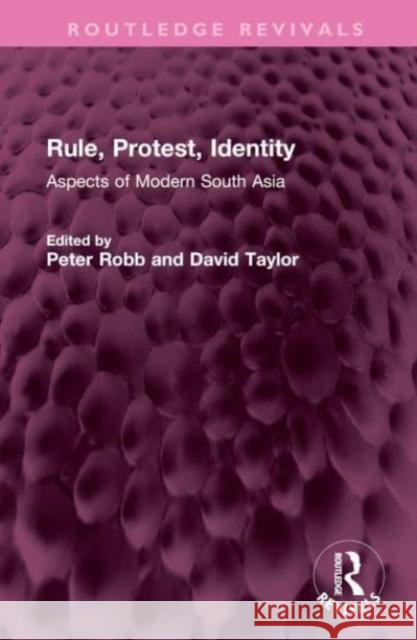 Rule, Protest, Identity  9781032617992 Taylor & Francis Ltd