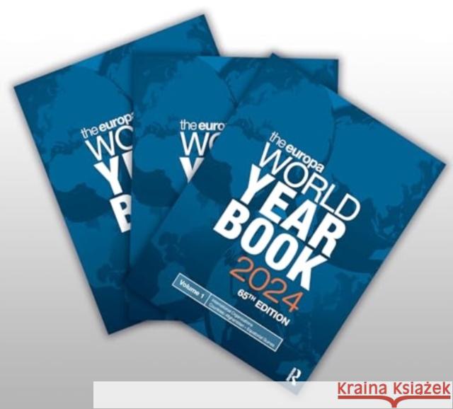 The Europa World Year Book 2024  9781032620091 Taylor & Francis Ltd