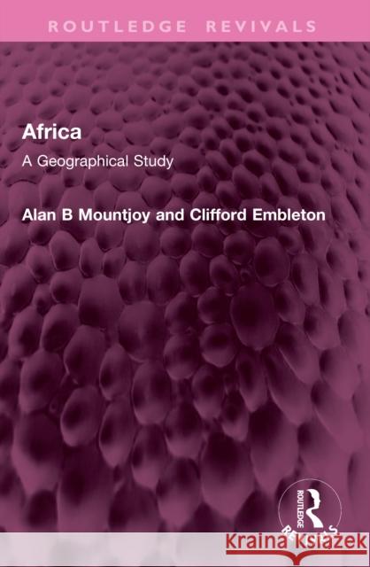 Africa Clifford Embleton 9781032685694