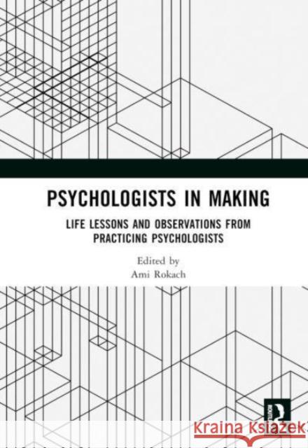 Psychologists in Making  9781032689180 Taylor & Francis Ltd