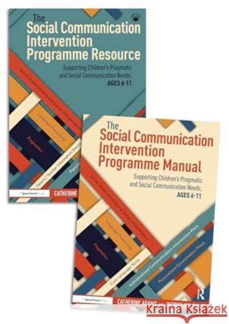 The Social Communication Intervention Programme Manual and Resource Jacqueline Gaile 9781032706672 Taylor & Francis Ltd