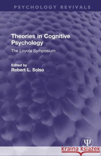 Theories in Cognitive Psychology  9781032722313 Taylor & Francis Ltd