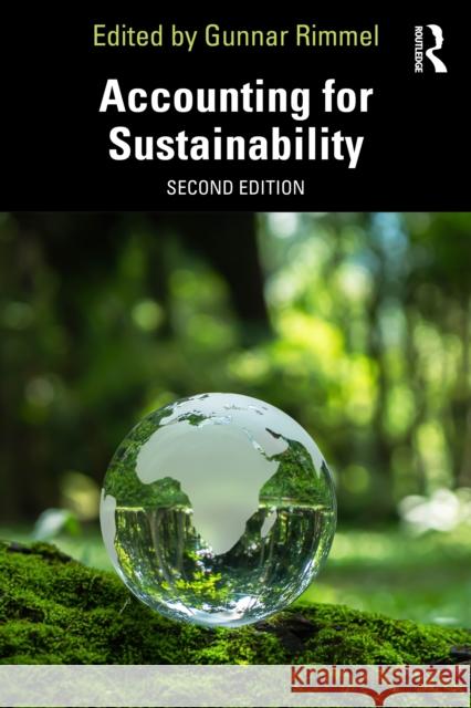 Accounting for Sustainability Gunnar Rimmel 9781032785486 Routledge