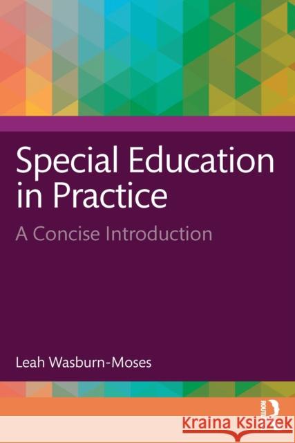 Special Education in Practice Leah Wasburn-Moses 9781032846385