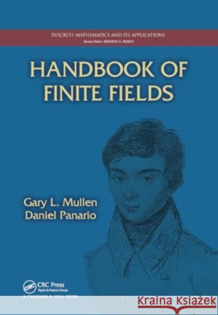 Handbook of Finite Fields Gary L. Mullen Daniel Panario 9781032917320 CRC Press