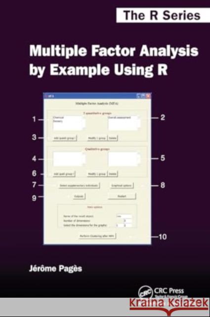 Multiple Factor Analysis by Example Using R J?r?me Pag?s 9781032924182 CRC Press