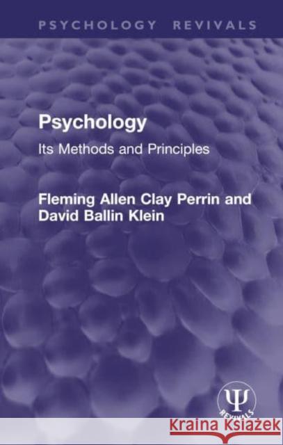 Psychology Fleming Allen Clay Perrin 9781032944708 Taylor & Francis Ltd