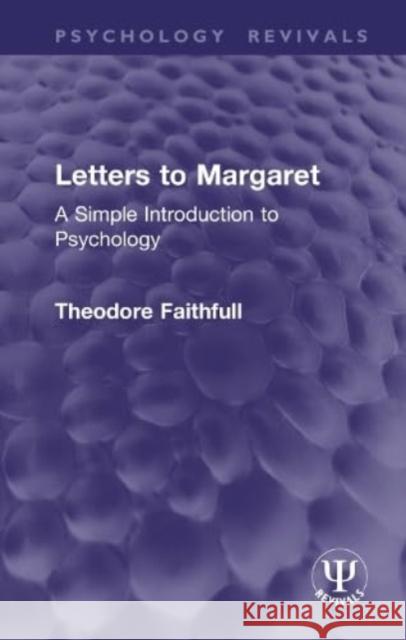 Letters to Margaret Theodore Faithfull 9781032946191 Taylor & Francis Ltd