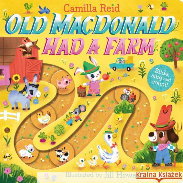 Old Macdonald had a Farm: A Slide and Count Book Camilla Reid 9781035023356 Pan Macmillan