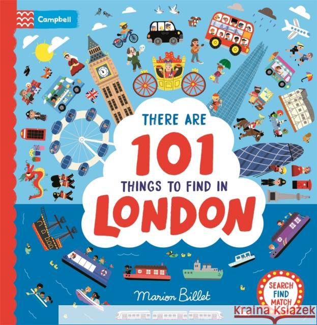 There Are 101 Things to Find in London: A Search and Find Book Campbell Books 9781035030705 Pan Macmillan