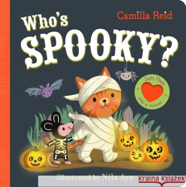 Who's Spooky?: A Halloween Book With Soft Flaps and a Mirror! Camilla Reid 9781035031832