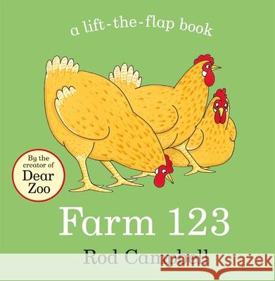 Farm 123: A lift-the-flap book Rod Campbell 9781035035168 Pan Macmillan