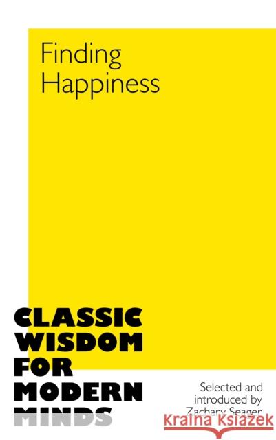 Finding Happiness Zachary Seager 9781035045716 Pan Macmillan