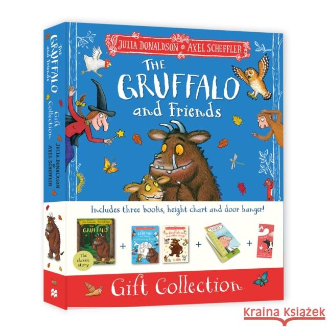 The Gruffalo and Friends Gift Collection: Three books plus a height chart and door hanger! Julia Donaldson 9781035052196 Pan Macmillan