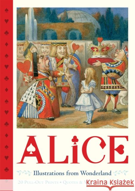 Alice Pull-Out Prints: Illustrations from Wonderland Macmillan Children's Books 9781035052844 MacMillan Children's Books