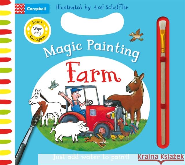 Farm Magic Painting: Just add water to paint! Campbell Books 9781035053001